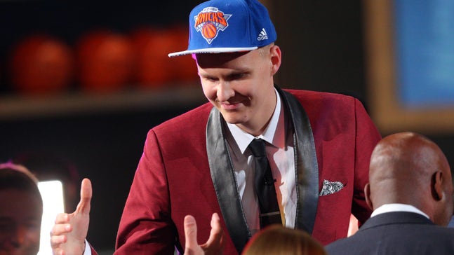 Kristaps Porzingis: 'I wasn't totally focused' during first game